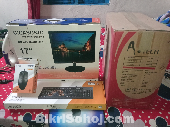 সম্পূর্ণ নতুন ইনটেক ডেস্কটপ কম্পিউটার  core i 5 6 gen